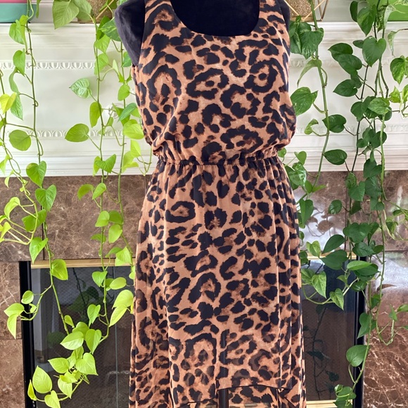 High Low animal print dress - Picture 2 of 3